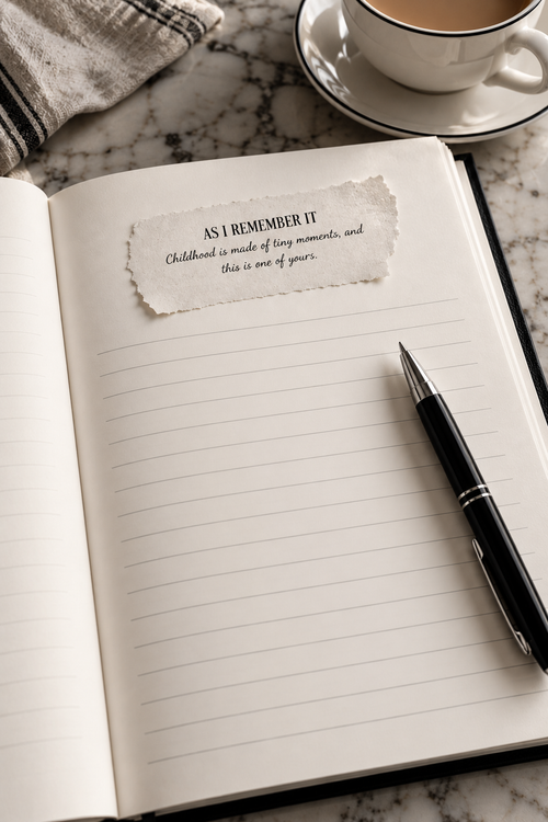 THE MEMORY KEEPER PACK No. 01 — THE LITTLE THINGS