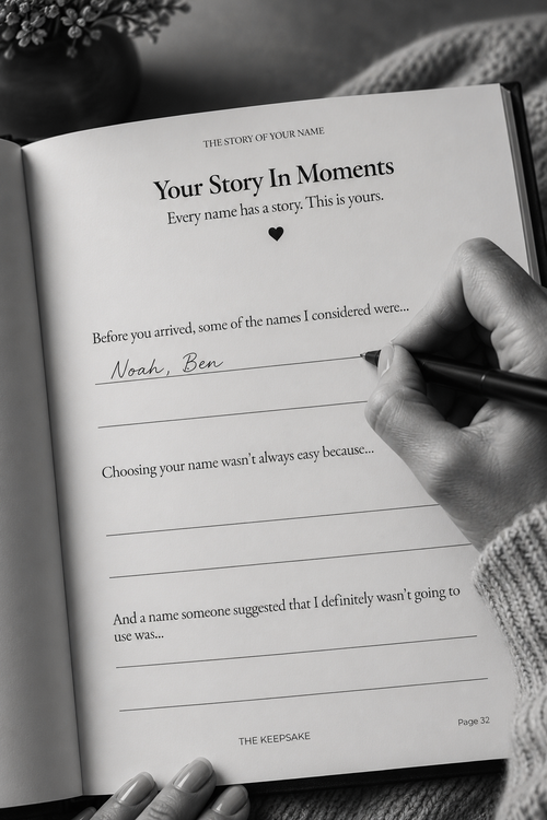 THE PRINTED KEEPSAKE BOOK — YOUR STORY IN MOMENTS